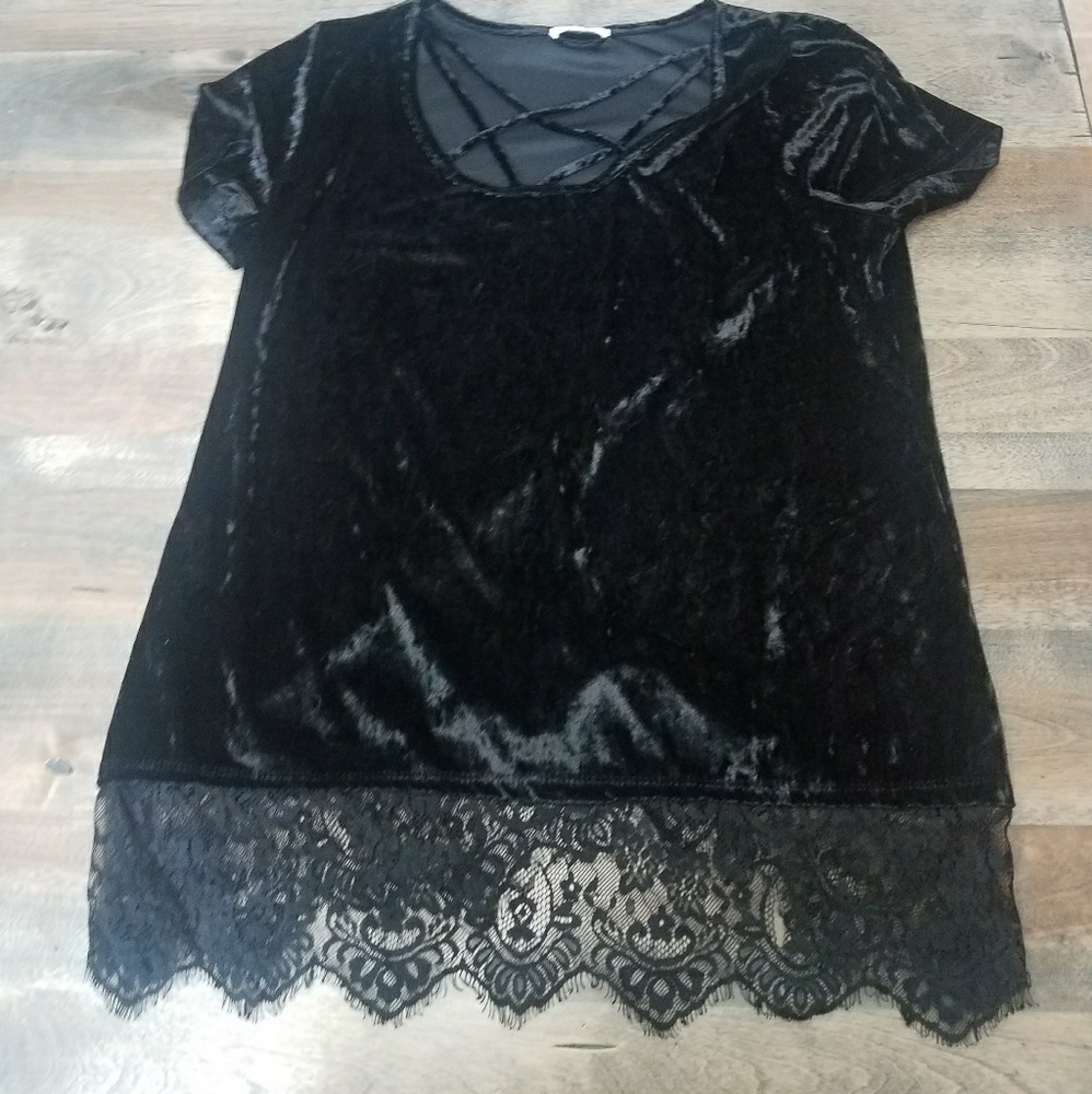 Maurices Velvet Shirt